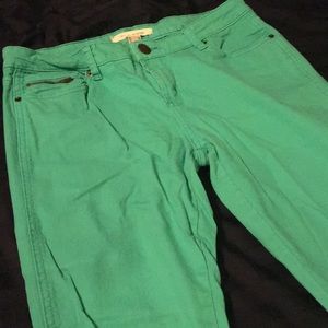 Colored skinny jeans